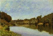 Alfred Sisley The Seine at Bougival France oil painting reproduction